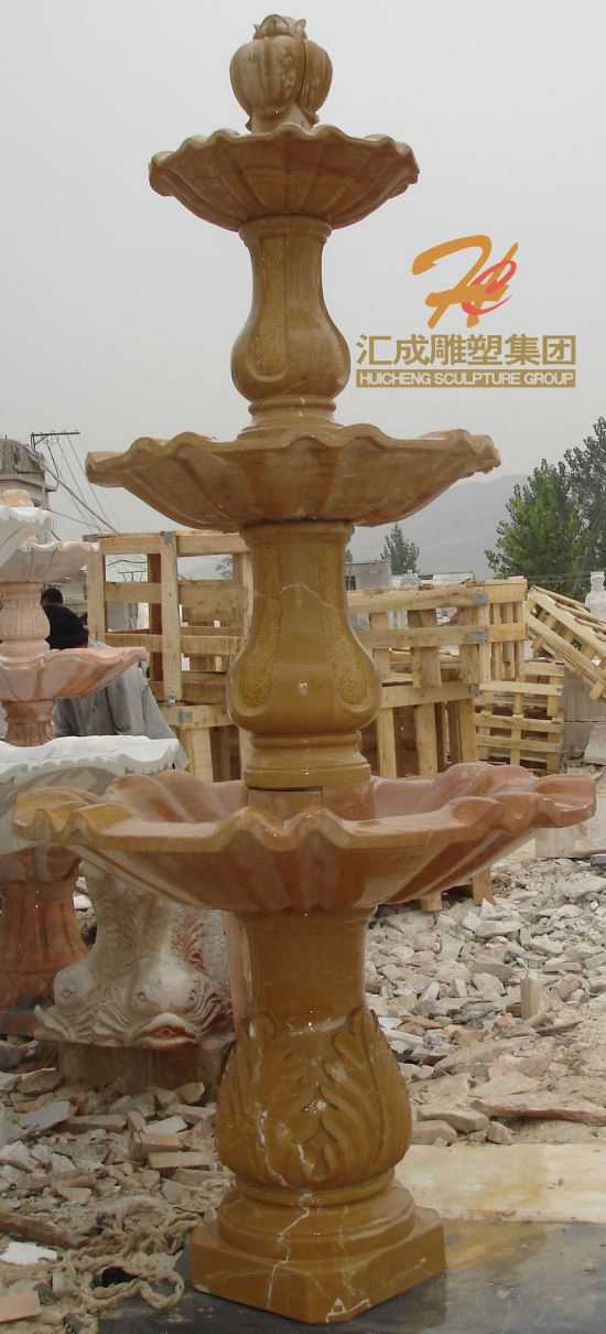 石雕噴泉