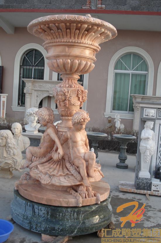 石雕噴泉